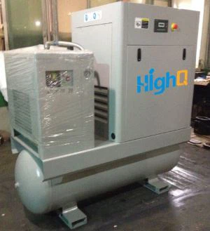 7.5hp 10HP 15HP 20HP 5.5KW 7.5KW 11KW 15KW eficient industriale rotativ Direct condus compresor de aer Compact lubrifiat de ulei